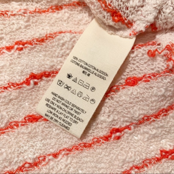 Free People Stripe Island Girl Hacci Oversized Tee - Picture 8 of 10